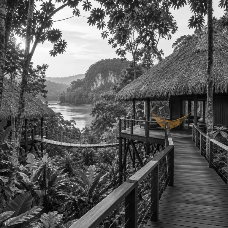 An elegant jungle escape at Table Rock Jungle Lodge in Belize