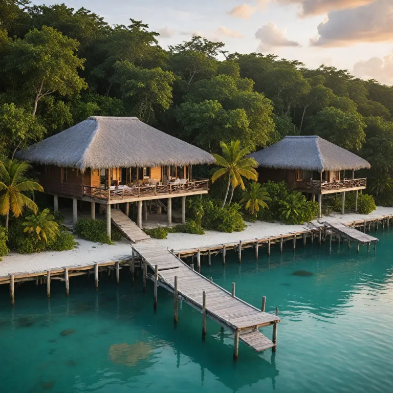 Overwater bungalow Belize escapes on private cayes and reef-fringed isles