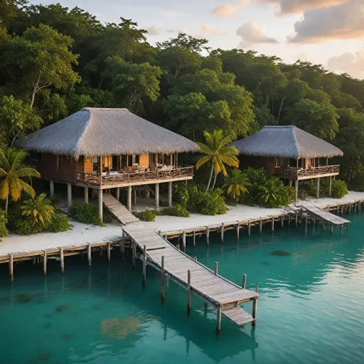 Overwater bungalow Belize escapes on private cayes and reef-fringed isles
