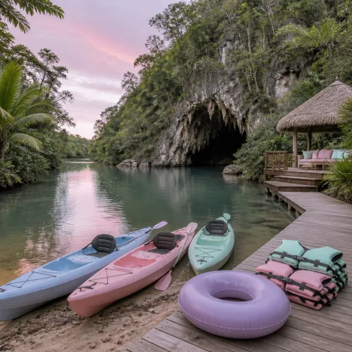 Cave tubing, river kayaking and underground chambers: Belize's inland water adventures families return for